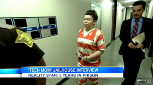 Amber Portwood jail Teen Mom 16 pregnant drugs