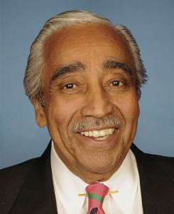 Portrait of US Rep. Charles B Rangel public domain