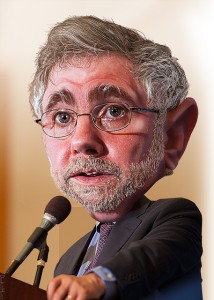 Paul Krugman caricature cartoon
