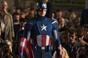 Chris Evans as Captain America in "The Avengers" photo Marvel Studios