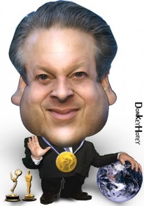 Al Gore: the poster boy for environmental issues, photo donkeyhotey  donkeyhotey.wordpress.com