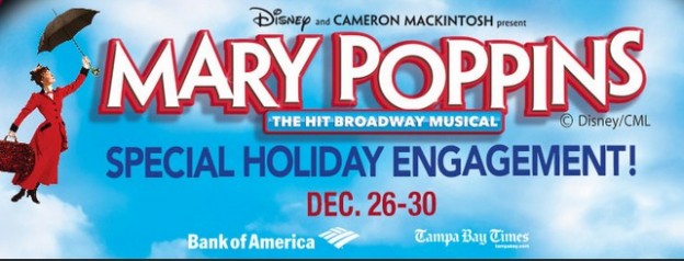 From the countless holiday musical adaptations, like this one at the Straz Center in Tampa, Mary Poppins will now arrive in a new film