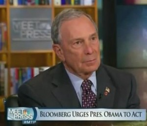 Mayor Michael Bloomberg Image/NBC Video Screen Shot