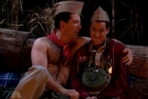 The Canteen Boy sketch on SNL served as a parody of the Boy Scouts ban on gays in the organization.