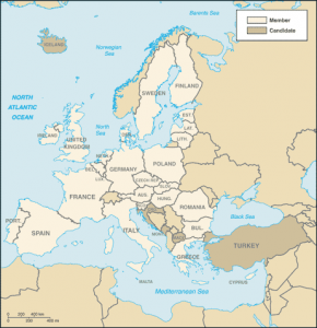 European Union MapImage/CIA