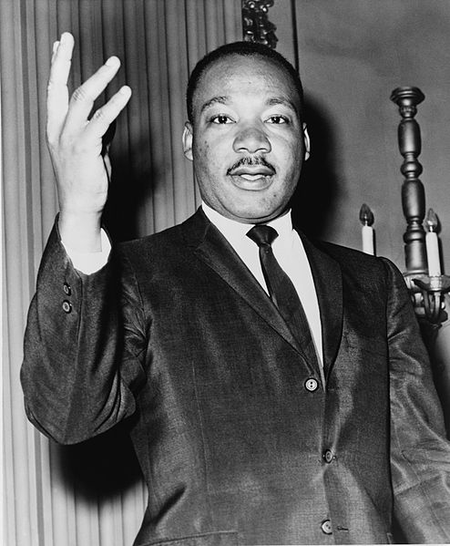 Martin Luther King, Jr. 1964 Dick DeMarsico, World Telegram staff photographer public domain/Library of Congress