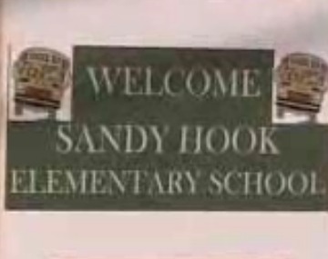 Welcome Sandy Hook Elementary sign