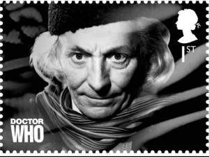 William Hartnell "Doctor Who" postage stamp, photo supplied Royal Mail