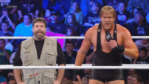 Jack Swagger Zeb Colter racist Tea party WWE character