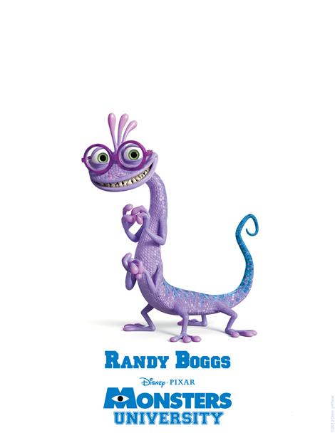 Randall Randy Boggs Monsters University poster