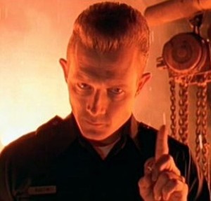 Terminator_2-t-1000 police officer pointing