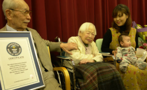  Misao Okawa is 114 years, 359 days young Image/Guinness World Records 
