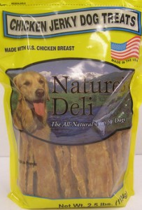 Nature’s Deli Chicken Jerky Dog Treats  Image/FDA