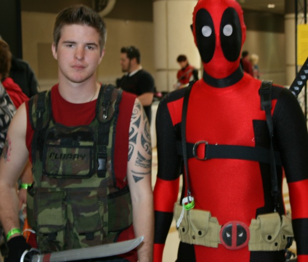 Ryan Reynolds Deadpool Cosplay  MegaCon 2013