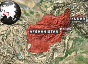 Afghanistan Kunar map