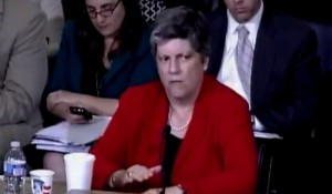 Janet Napolitano denies 'Person of Interest' deportation photo screenshot YouTube coverage