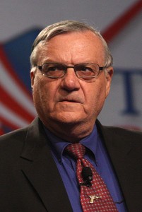 Joe Arpaio lost his first battle in court, facing accusations of 'racial profiling'  photo Gage Skidmore
