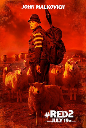 John Malkovich Red 2 poster