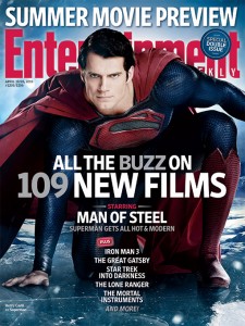 Superman Man of Steel EW cover magazine