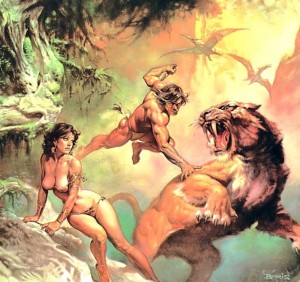 Tarzan by Boris Vallejo   http://www.imaginistix.com/