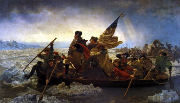 George Washington crossing the Delaware