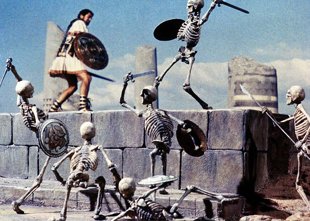 Jason Argonauts skeleton sword fighting