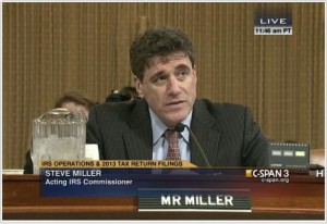 Steve Miller IRS head commissioner