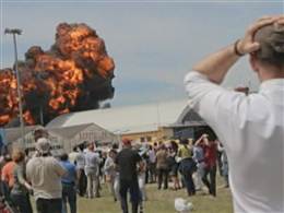 spain plane crash air show