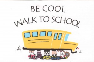 Be Cool Walk to School Walking School Bus