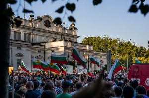 Anti-government protests in Sofia, Bulgaria photo Bmw Spirit via Flickr