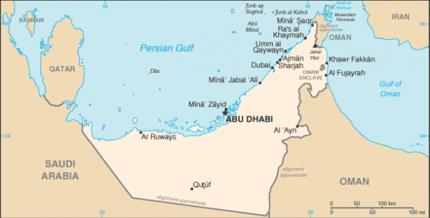 United Arab Emirates (UAE) Image/CIA