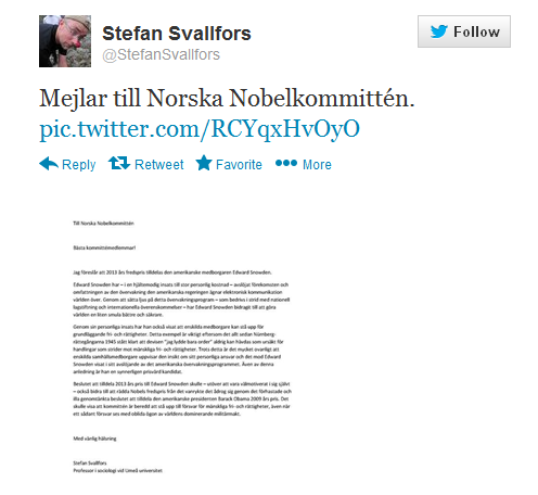 Stefan Svallfors letter Computer Screen Shot