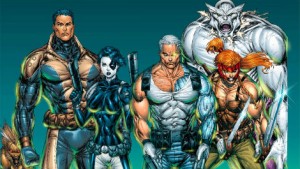 X-force team photo Marvel Comics
