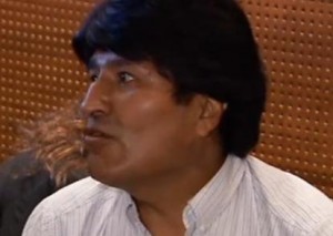 Bolivian President Evo Morales Image/Video Screen Shot
