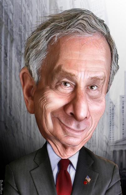 Michael Bloomberg cartoon donkeyhotey