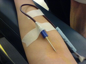 Blood donation Image/ Waldszenen at en.wikipedia