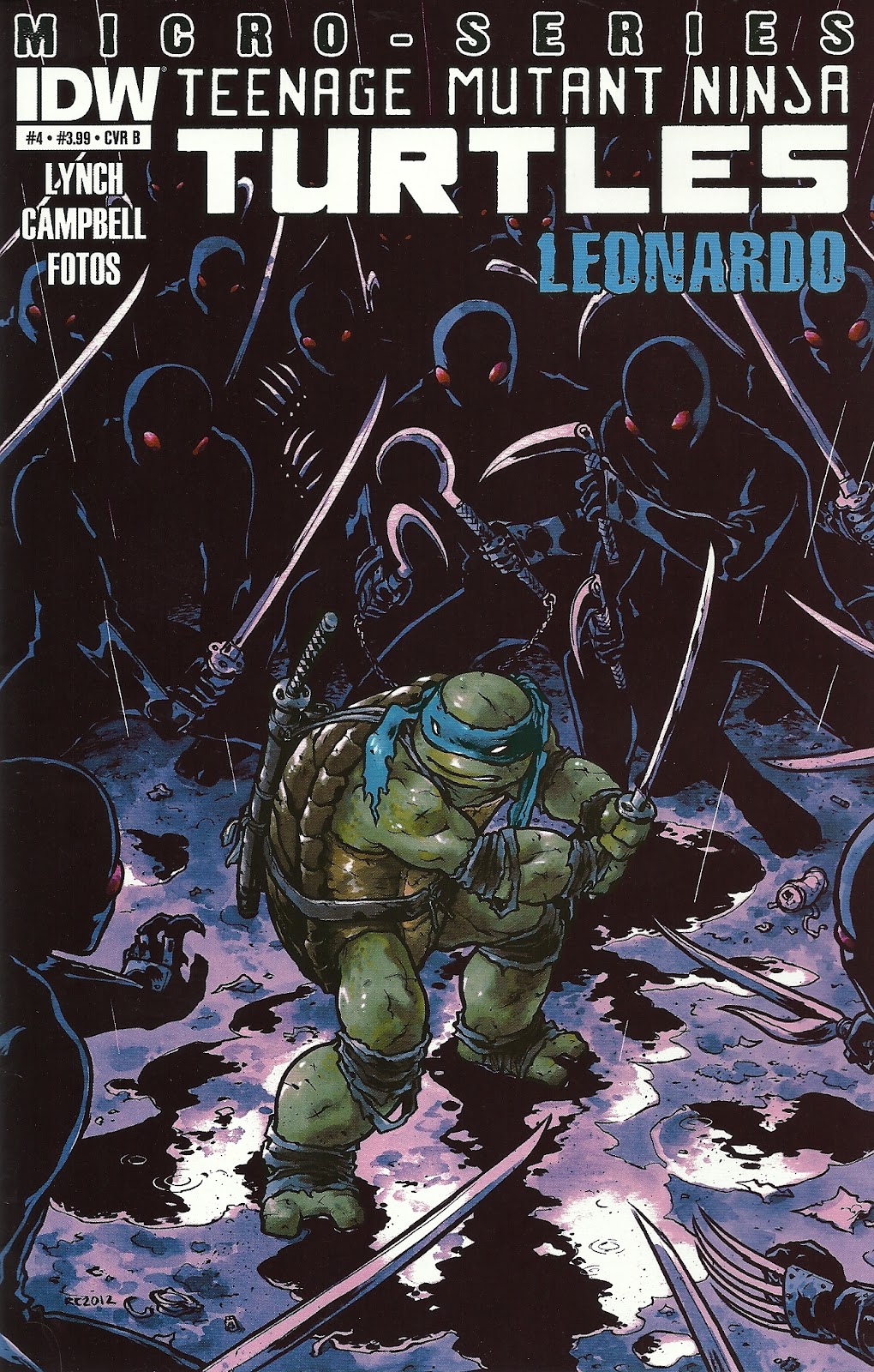 Leonardo Teenage Mutant Ninja Turtles Comic