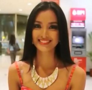 Miss Supranational 2013 Mutya Datul Image/Video Screen Shot