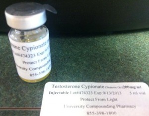 Testosterone Cypionate (Sesame Oil) Image/FDA