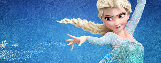 Frozen princess banner Elsa