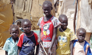 children in South Sudan