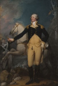 "General George Washington at Trenton." Courtesy of the Yale University Art Gallery, Yale University, New Haven, Conn. Gift of the Society of Cincinnati in Connecticut. 1792 by John Trumbull