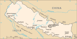 Nepal  photo/ CIA map