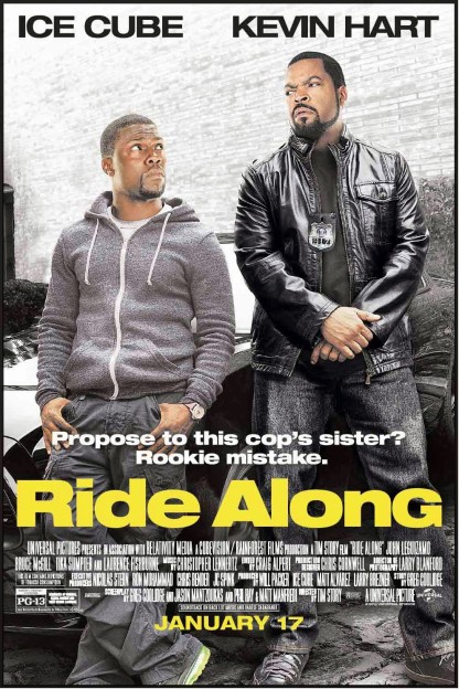 Ride Along movie poster Kevin Hart Ice Cube