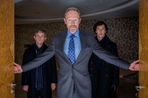 Sherlock-season 3 Lars Mikkelson Martin Freeman Benedict Cumberback