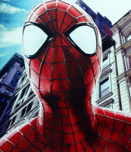 Spider-Man headshot  Amazing Spider-Man 2 photo