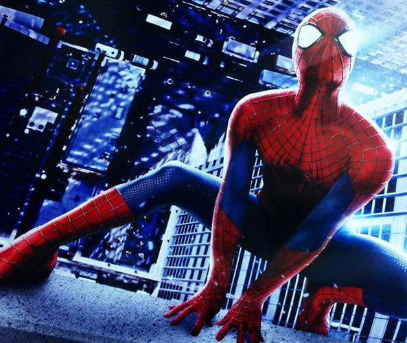 Spider-Man stretch pose  Amazing Spider-Man 2 photo