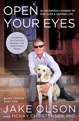open-your-eyes Jake Olson book
