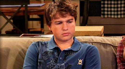 Angus T Jones as Jake Two and a Half Men photo