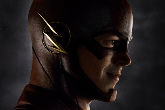 THE-FLASH-First-Image Grant Gustin in costume